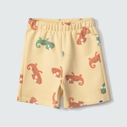 Shorts Moletom Estampado Camaleão Hering - Masculino