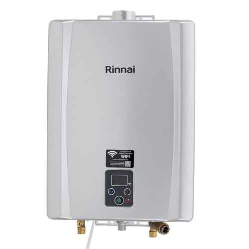Aquecedor Dig 21l Reu-e211 Fehgn3 Glp Prata Rinnai Cor Prateado