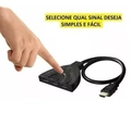 Divisor Hdmi, Switch 3x1, Adaptador Cabo 3 Entradas E 1 Saída