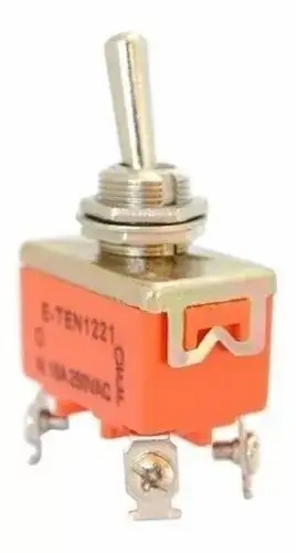 Chave Alavanca Kn-1221 Liga/desliga 15a 250v 4t