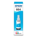 Refil De Tinta Epson T664 Ciano 70ml - T664220-al