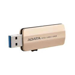 Adata i-Memory Flash Drive AI720 64gb Dourado USB 3.1/Lightning AAI720-64G-CGD