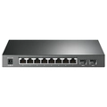 Switch Smart Gigabit Poe de 8 Portas C/ 2 Slots Sfp Jetstream Tl-sg2210p Smb