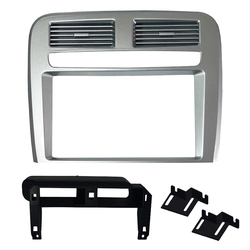 Moldura Fiamon 2 Din Fiat Punto 08/ 12 Prata