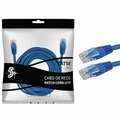 Cabo De Rede Patch Cord Cat5-e 30m Azul