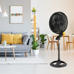 VENTILADOR DE COLUNA BRITANIA MAXX FORCE 175W BVT550 - 6 PÁS 58CM DE DIÂMETRO COR PRETO 127V