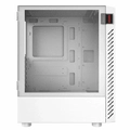 Gabinete Gamer Bolter White Ghost Lateral Em Vidro Pcyes - GBWGPBR