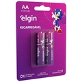 Pilha Recarregável Elgin Aa 2700 Mah C/2 - 82174