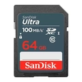 Cartão De Memória Sandisk Ultra, 64gb, Sdxc, Sdsdunr-064g-Gn3in