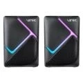 CAIXA DE SOM GAMER VINIK CONSTELATION 6W 2.0 LED RAINBOW - VSPKG6WCTL