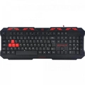 Teclado Gamer Fortrek Preto/vermelho - Spider Gk706