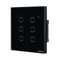 Interruptor Smart Wi-fi Touch 6 Teclas Preto Ews 1006 4850027
