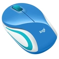 Mini Mouse Logitech M187 Azul Sem Fio 910-005360