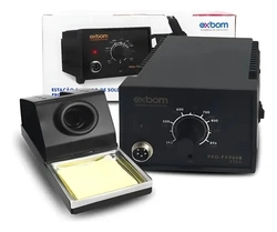 Estação Solda Profissional Reparo Ressoldagem 60w 127v /220v Preto