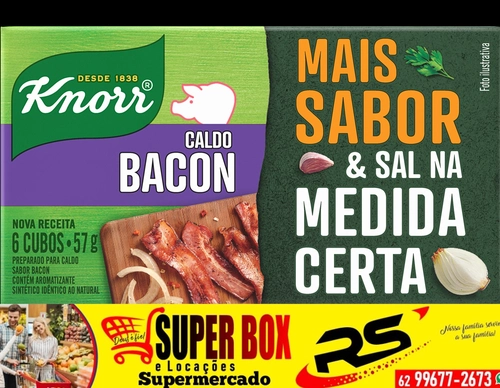 Caldo Knor De Bacon 57g
