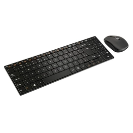 Combo Teclado e Mouse Sem Fio Multilaser Tc 202 Preto