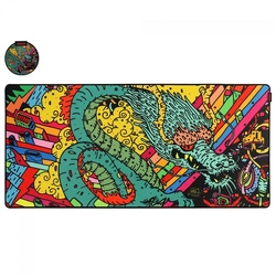 MOUSE PAD GAMER PCYES DRAGON EXTENDED – ESTILO SPEED – 900×420MM