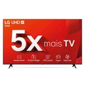 Smart TV LG 55 UHD 4K, 3 HDMI, 2 USB, Bluetooth, Wi-Fi, ThinQ AI, Alexa - 55UT8050PSA