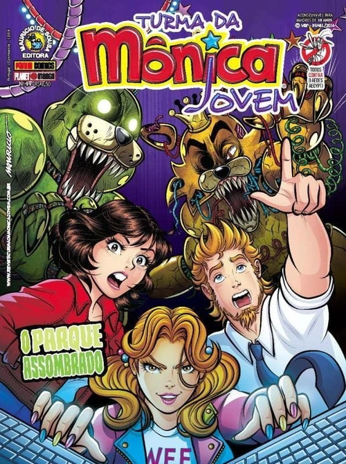 Gibi Turma Da Mônica Jovem, O Parque Assombrado - Mauricio De Sousa Editora