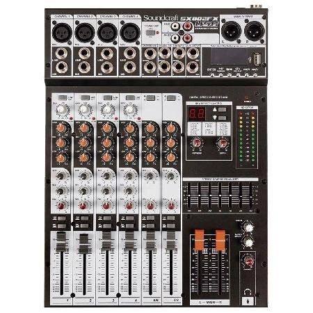 Mesa de Som Analogica 8 Canais Sx802fx-usb