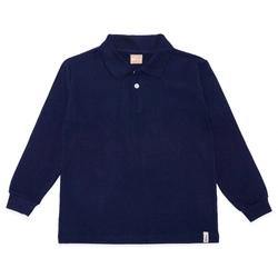 Camisa Polo Manga Longa com Punho Milon - Masculina