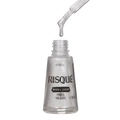 Esmalte Metálico Risqué Prata Na Lata 8ml