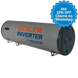 Boiler Inverter - 400L Baixa Pressão 5mca - Inox 304 - Industek