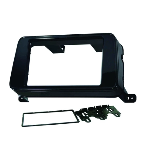 Moldura Fiamon 2 Din Nissan Kicks Black Piano