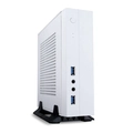 Gabinete Mini Itx Gi-228e Branco 2x Usb 3.0 Com Placa Conversora e Fonte - Saída de 12v 5a 60w Sem Ppb Gi228ekd0040b0x
