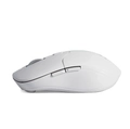 Mouse Sem Fio, Recarregável, Dual Mode, M-BT60WH, Branco C3Tech - Bluetooth