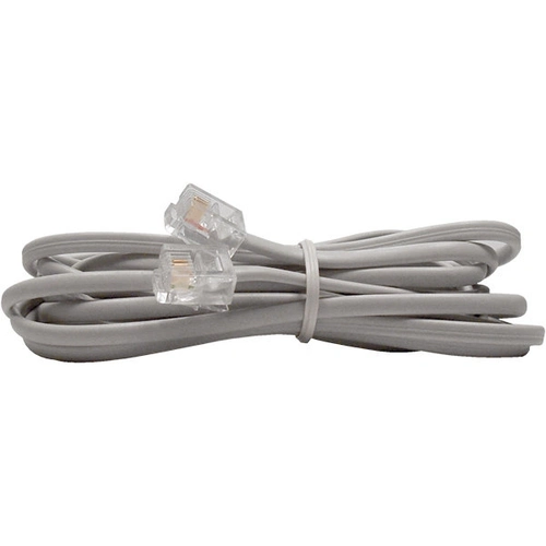 Cabo Extensao Liso Telefone 6x2 2m Cinza Gigasat