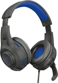 Headset Gamer Trust GXT 307 Ravu para PS4, Drivers 40mm, Preto/Azul - 23250