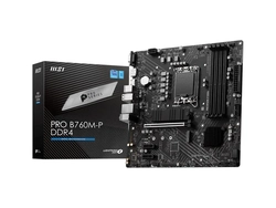 Placa Mãe MSI PRO B760M-P DDR4, Chipset B760, Intel LGA 1700, mATX, 4 X DDR4