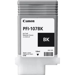 Cartucho De Tinta Canon Pfi-107 Bk-130ml (5pçs)- 6705b003aa