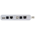 Testador de Cabos 4 Em 1 Usb, Rj45, Rj11, Rj12 e Bnc Wh-3468