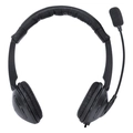 Fone de Ouvido Headset Corp Usb Com Microfone - Preto - Vk390