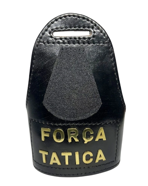 Braçal Força Tática - Couro Natural