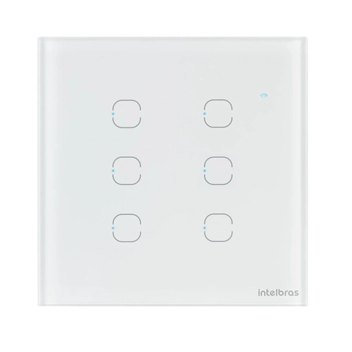 Interruptor Smart Wi-fi Touch 6 Teclas Branco Ews 1006 4850030