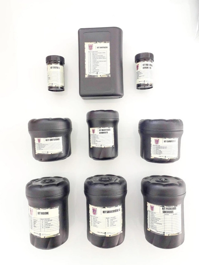 Kit Selva Linha Aluno AMAN / EsSA / ESPCEX (9 Potes)