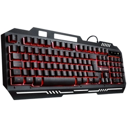 Teclado Gamer Shield Abnt2 Multimídia Led Vermelhovinik - Gt602