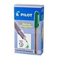 Caneta Marcador Para Retro Projetor 1.0mm Verde Cx Com 12 Unidades Pilot