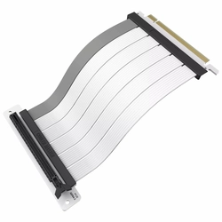 Cabo Riser Pcie 4.0 X16 300mm V2 Branco Cooler Master - Mca-u002r-wpci40-300