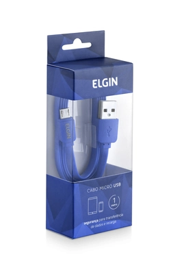 CABO USB 2.0 AM-MICRO AZUL USB 1.0 ELGIN