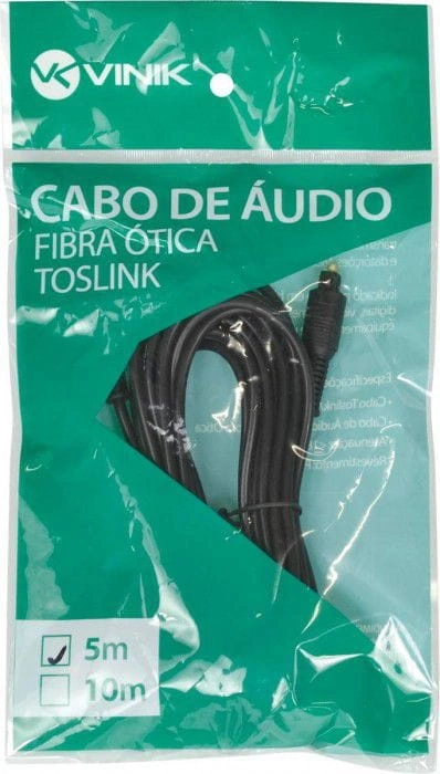 Cabo Optico de Audio Toslink 5M - ATC-5