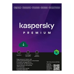Antivírus Kaspersky Premium 1 Dispositivo 1 Ano Esd - Kl1047kdafs
