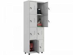 Roupeiro EA-702 26/40/70/1.98/  8 Portas - Elite Aço