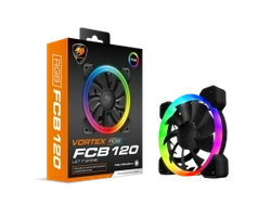 Case Fan Cougar Vortex FCB 120 RGB - 3MFCB120.0001