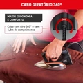 Ferro a Seco Arno Drygliss Fs31 1200w Preto/terracota 127v