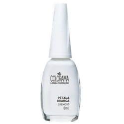 Esmalte Cremoso Colorama Pétala Branca 8ml