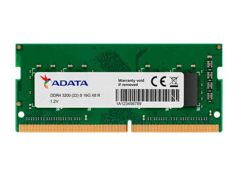 Memória Adata 16gb Ddr4 3200mhz, 1.2v, Notebook, Ad4s320016g22sgn